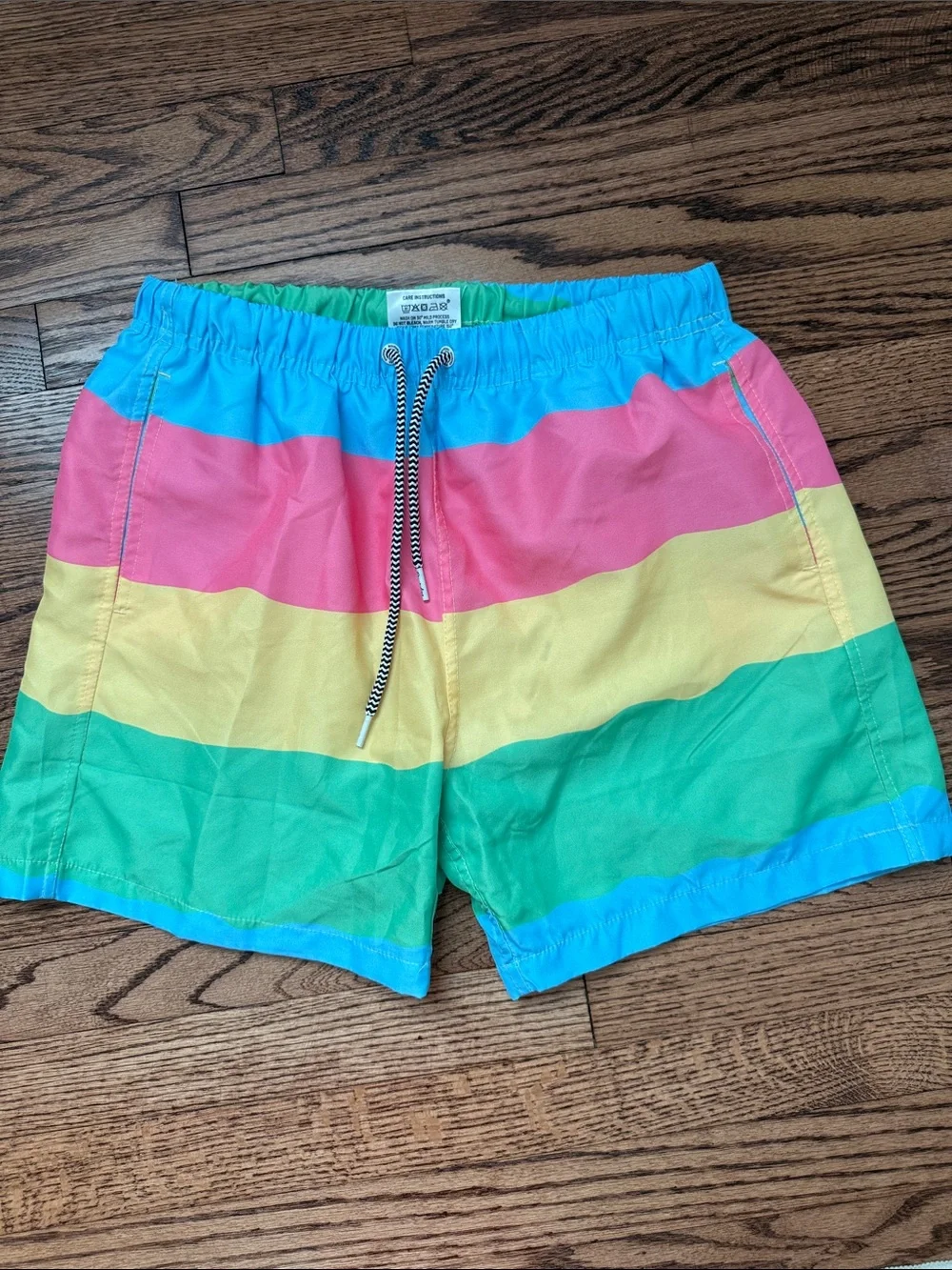 Boardies Stripe Swim Trunks